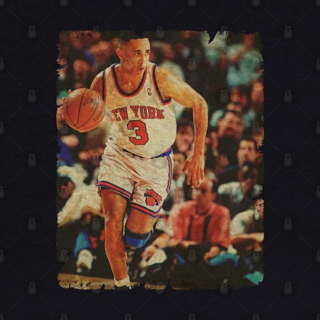 John Starks - One of The 90's Knicks OG's by Wendyshopart